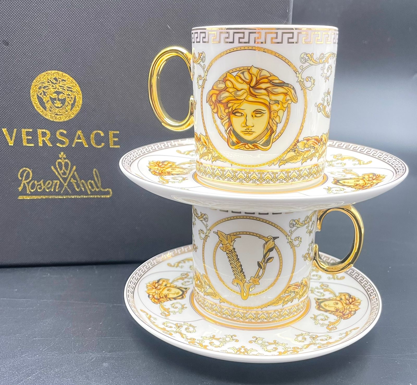 Versace cup set of 2